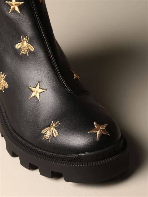 gucci superstar shoes|Gucci star and bee boots.